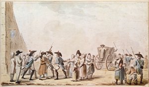 Law of Suspects, the Arrest on the Street by the Federes
